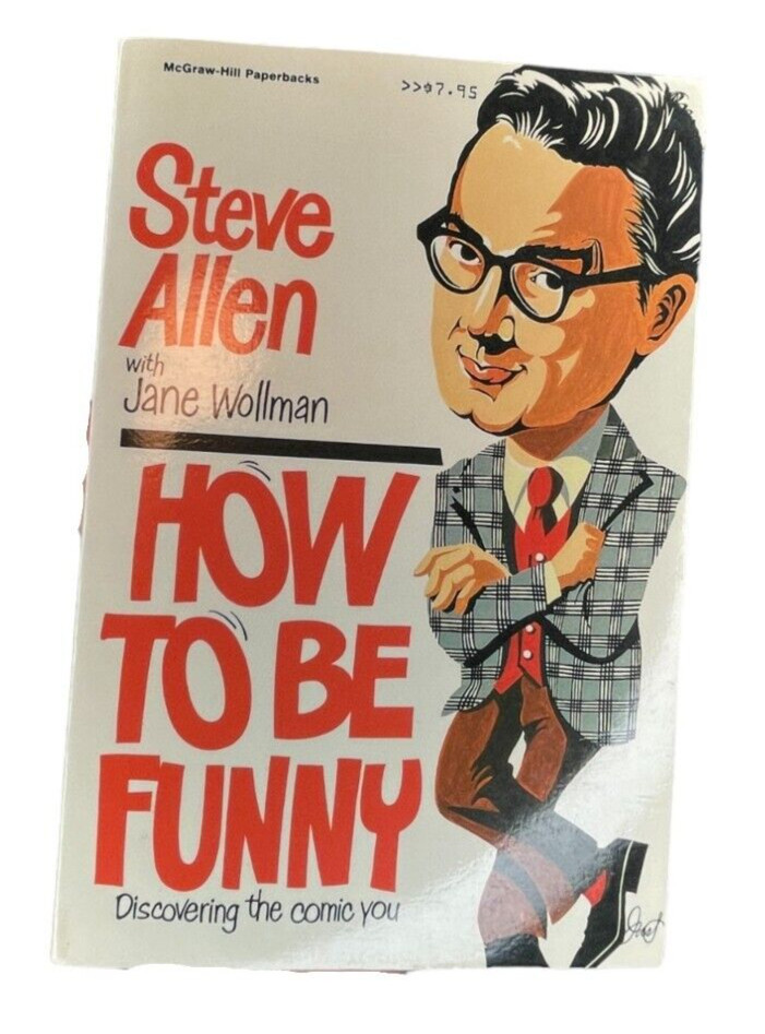 How To Be Funny – Discovering the Comic You By Steve Allen w/ Jane Wollman 1988