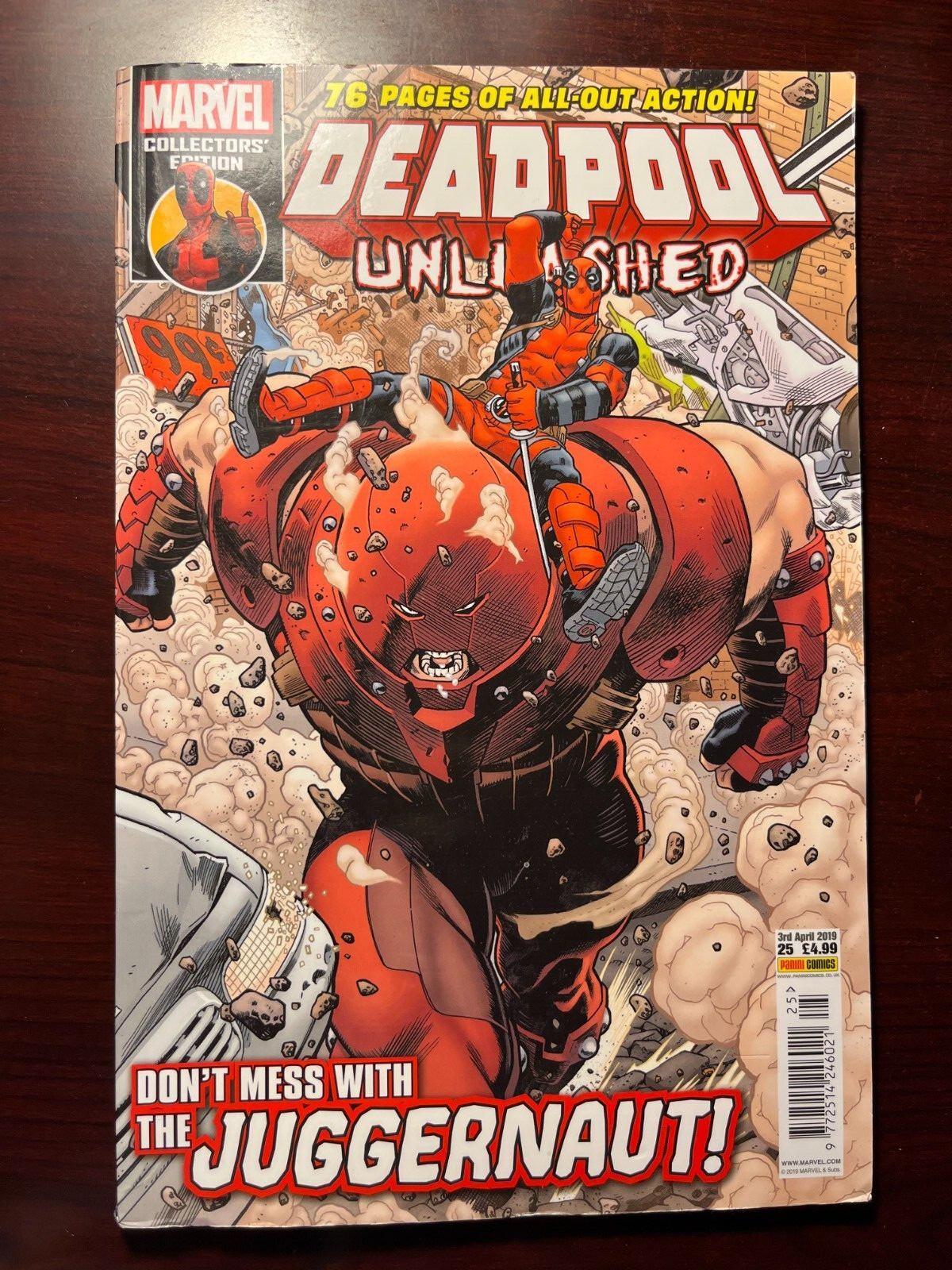 DEADPOOL Unleashed MARVEL UK Print 2019 Vol 1 #25 Panini Comics 76 Pages Action!