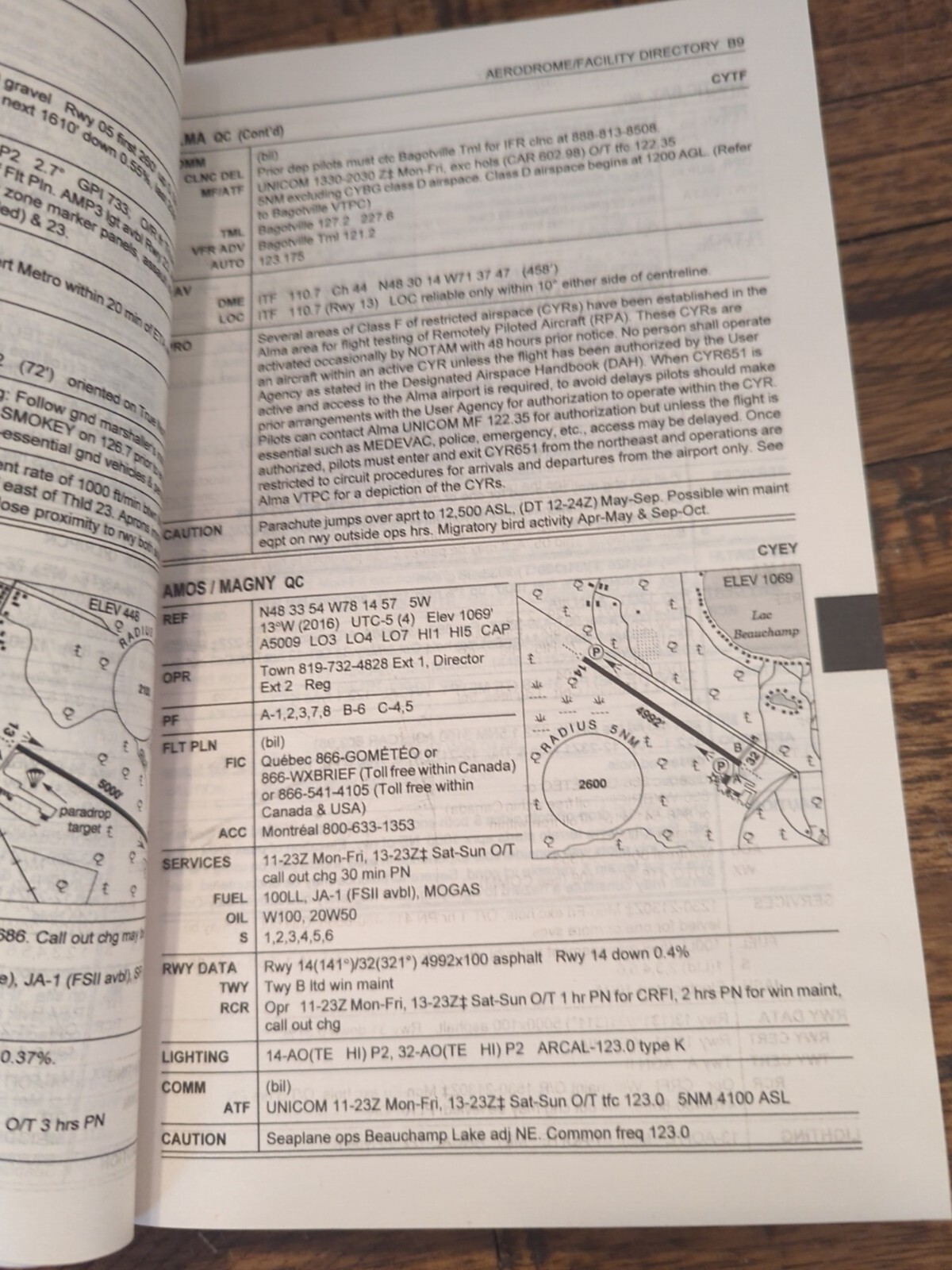 Canadian Forces Flight Supplement, Canada, North Atlantic Data, Feb. 23 2023