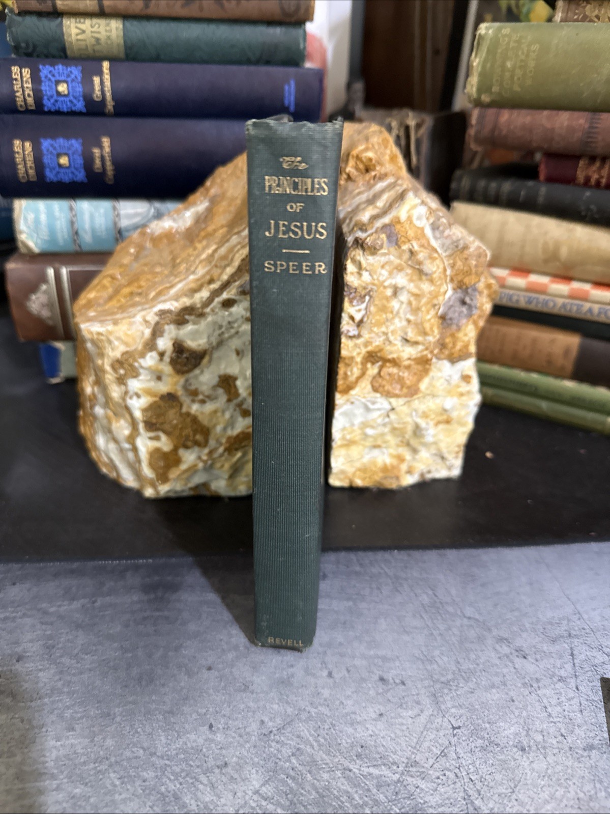 The Principles of Jesus by Robert Speer 1902 Hardcover Religion Fleming Revell