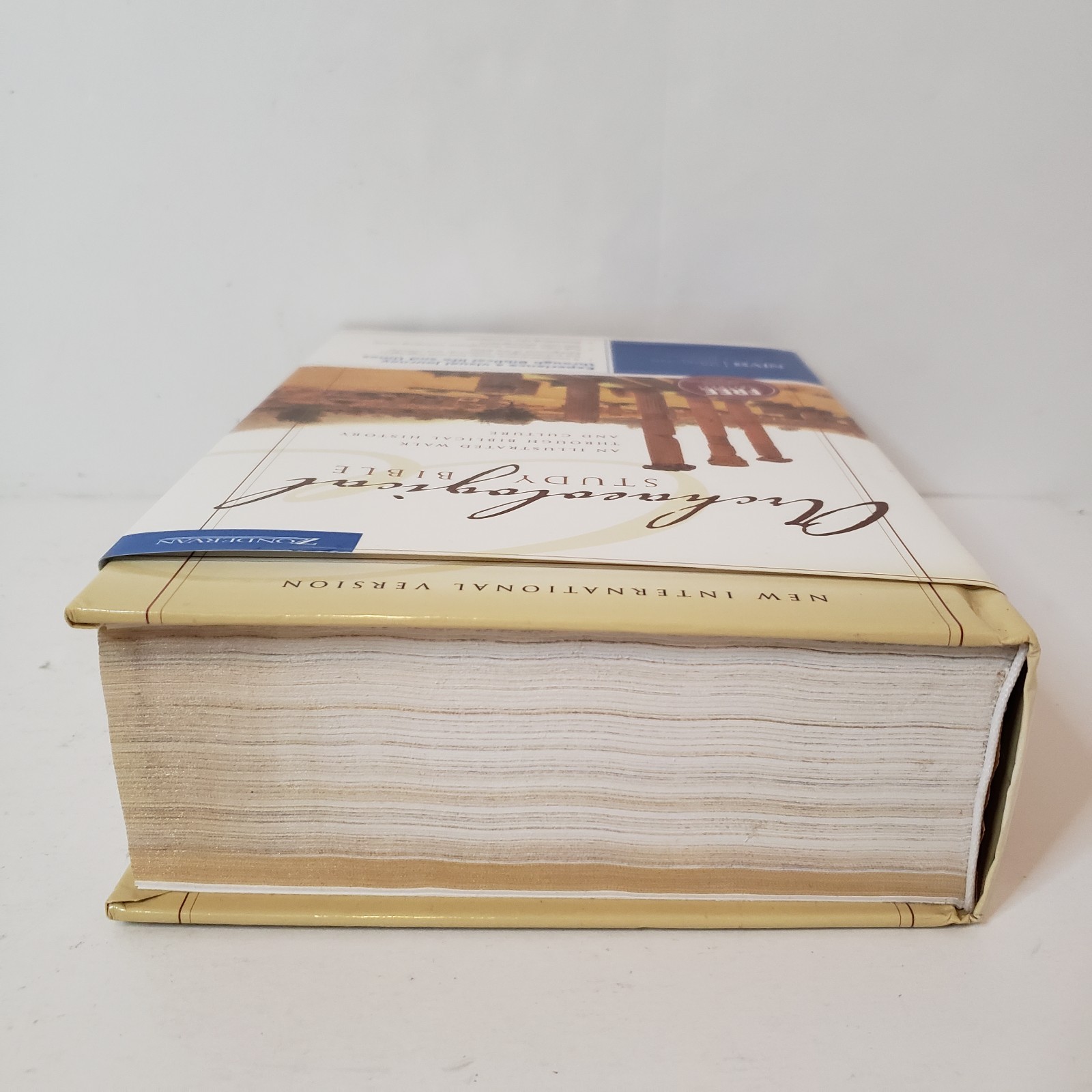 Zondervan Archaelogical Study Bible NIV Hardcover Book W/Software Disc 2005