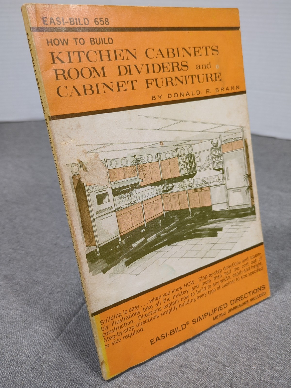 Easi-Bild 658 How To Kitchen Cabinets Room Dividers Furniture Donald Brann 1974