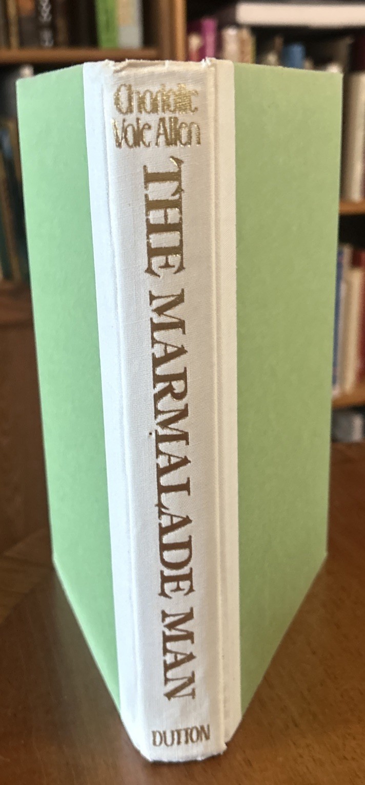 The Marmalade Man Charlotte Vale Allen 1981 E.P. Dutton 1st Printing HCDJ VG