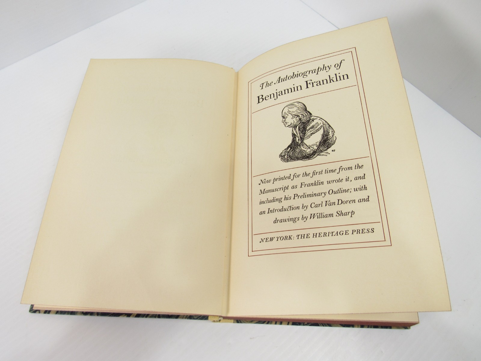 The Autobiography of Benjamin Franklin By B. Franklin (1951, Hardcover)