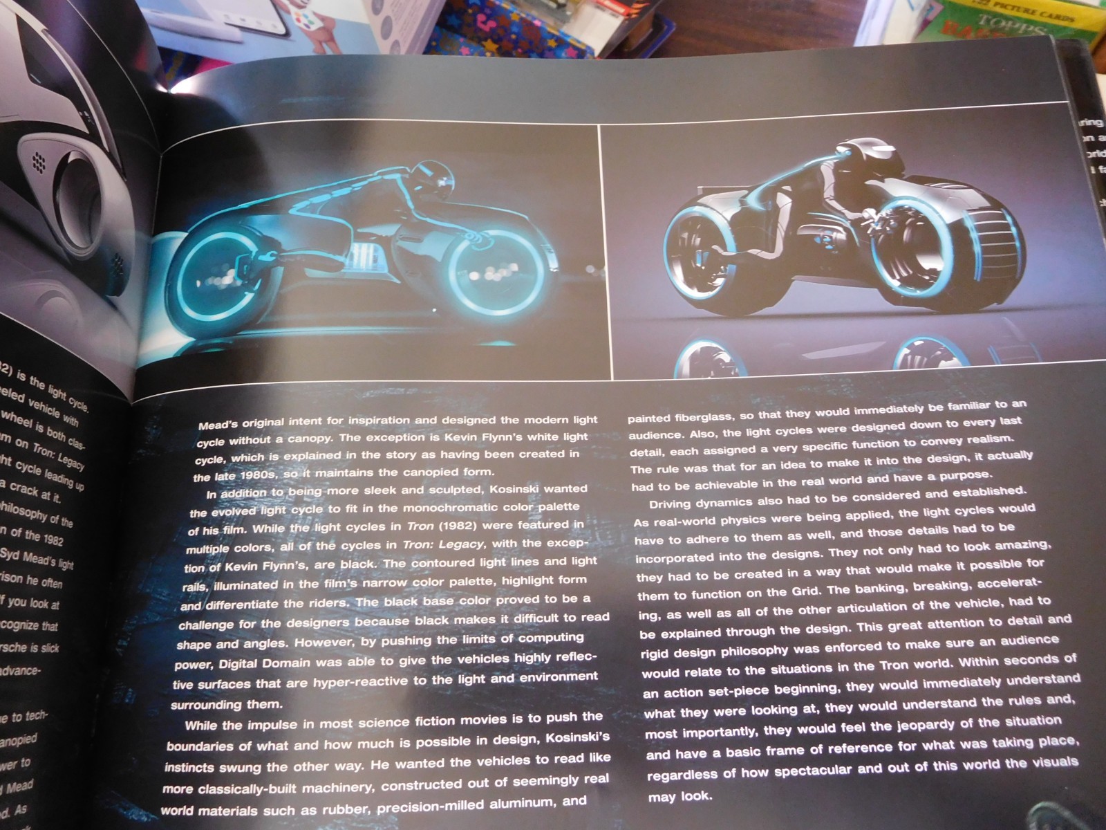 DISNEY The Art of Tron : Legacy by Justin Springer Hardcover Cheap Shipping