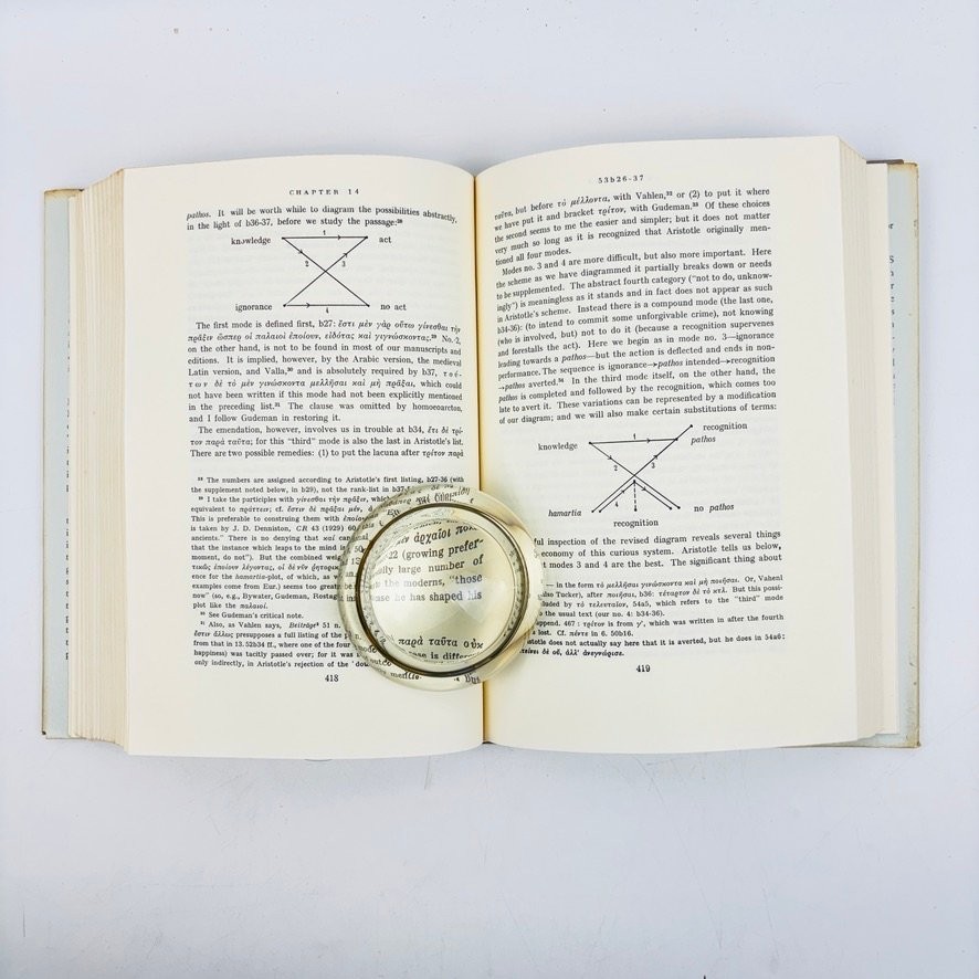Aristotle’s Poetics The Argument Gerald F Else 1957 First EditionThird Printing