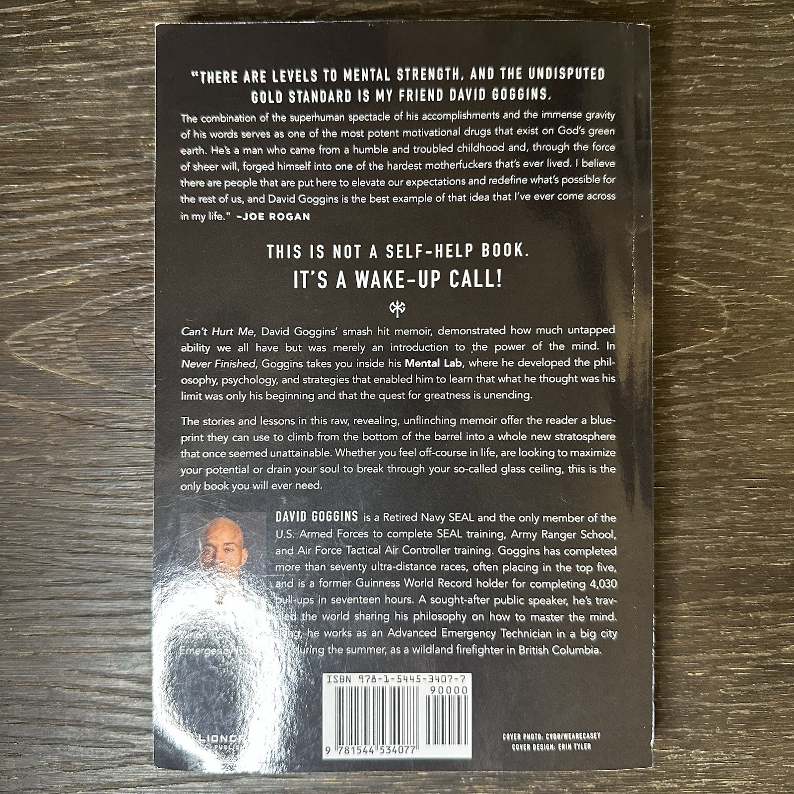 David Goggins Never Finished Trade Paperback 2022 Illustrated Memoir