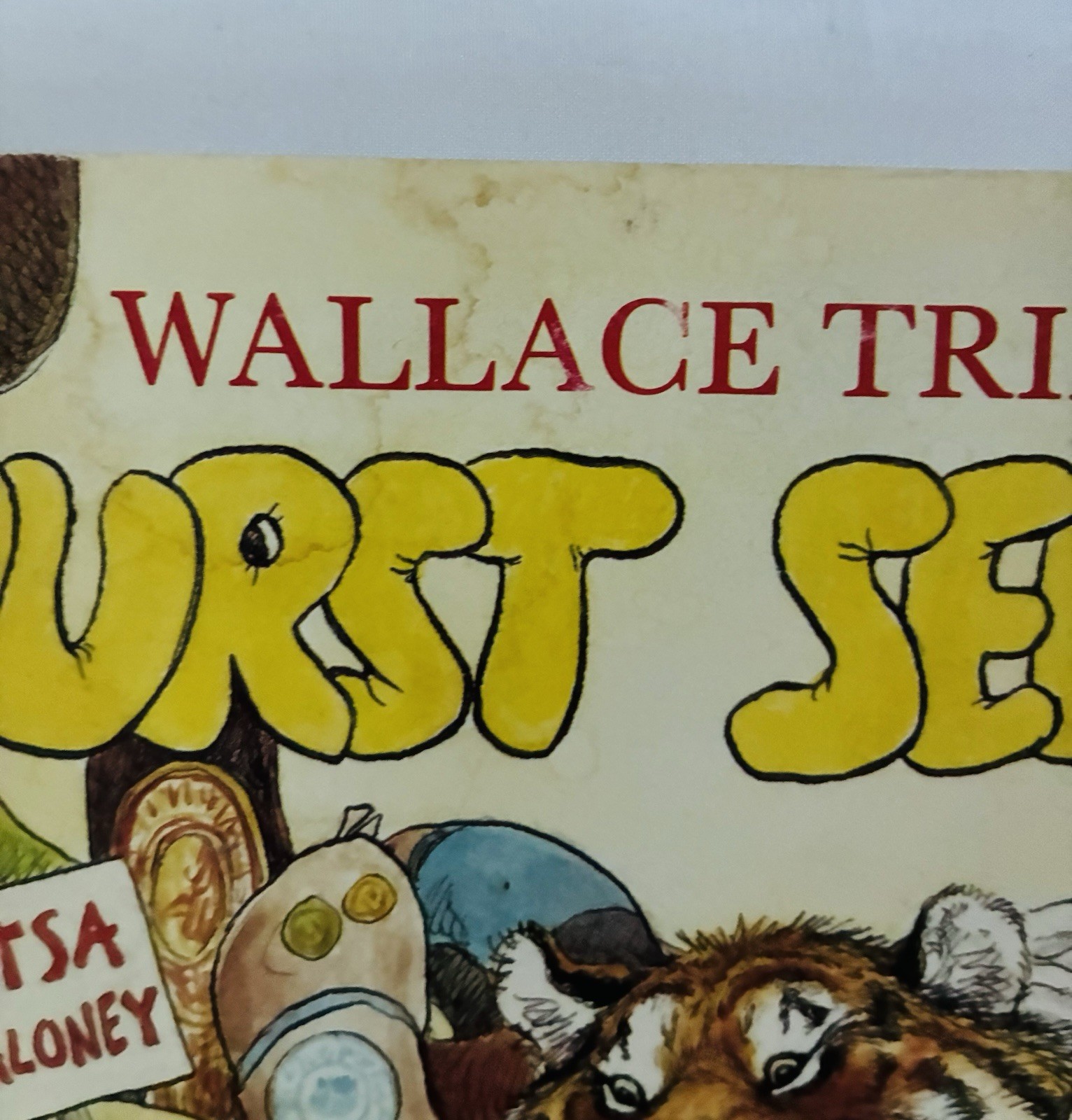 Wallace Tripp’s WURST SELLER : by Wallace Tripp Sparhawk Books 1981 PB Vintage