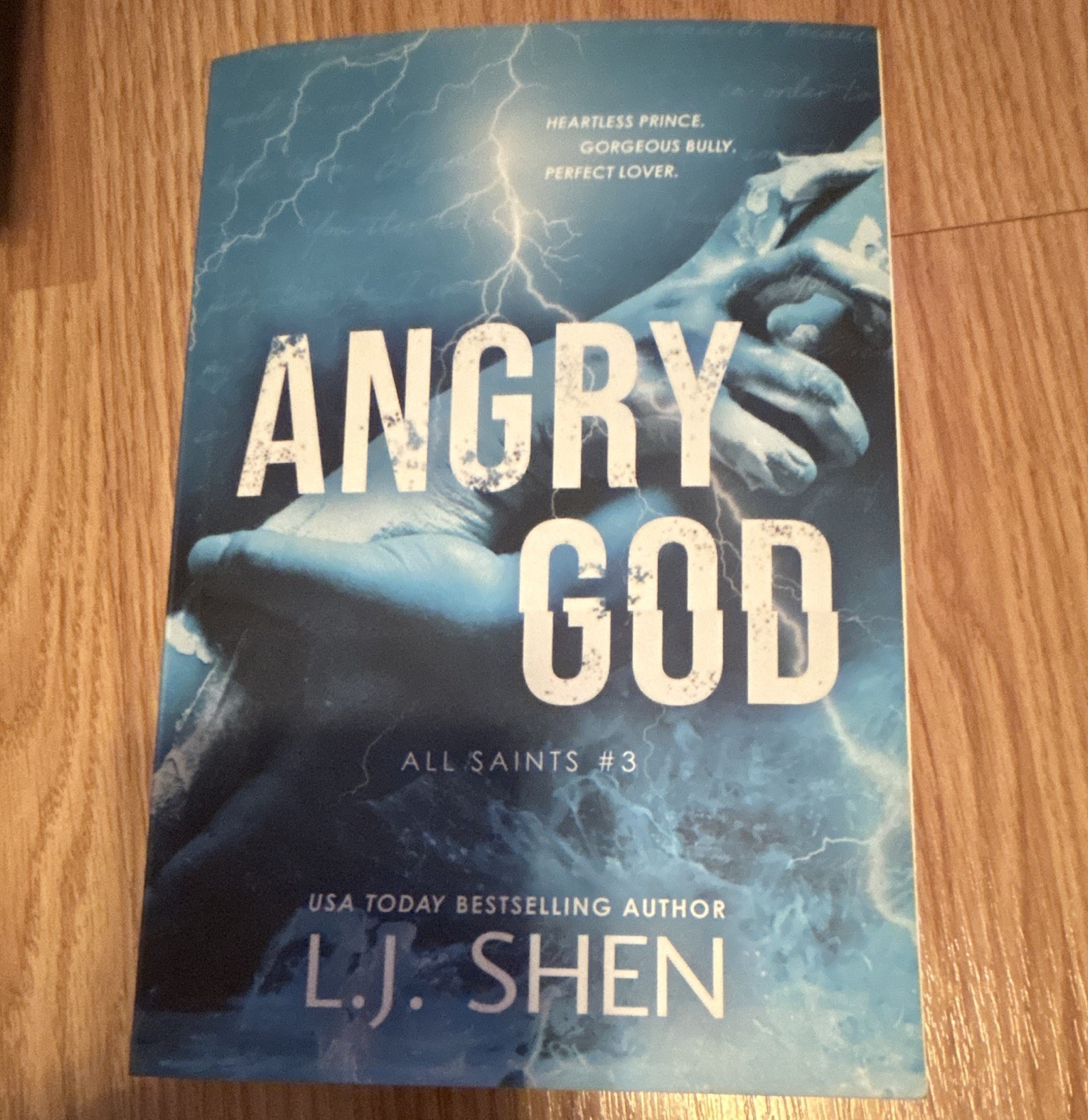 L.J. Shen Angry God All Saints Book 3 Paperback Romance Fiction Young Adult