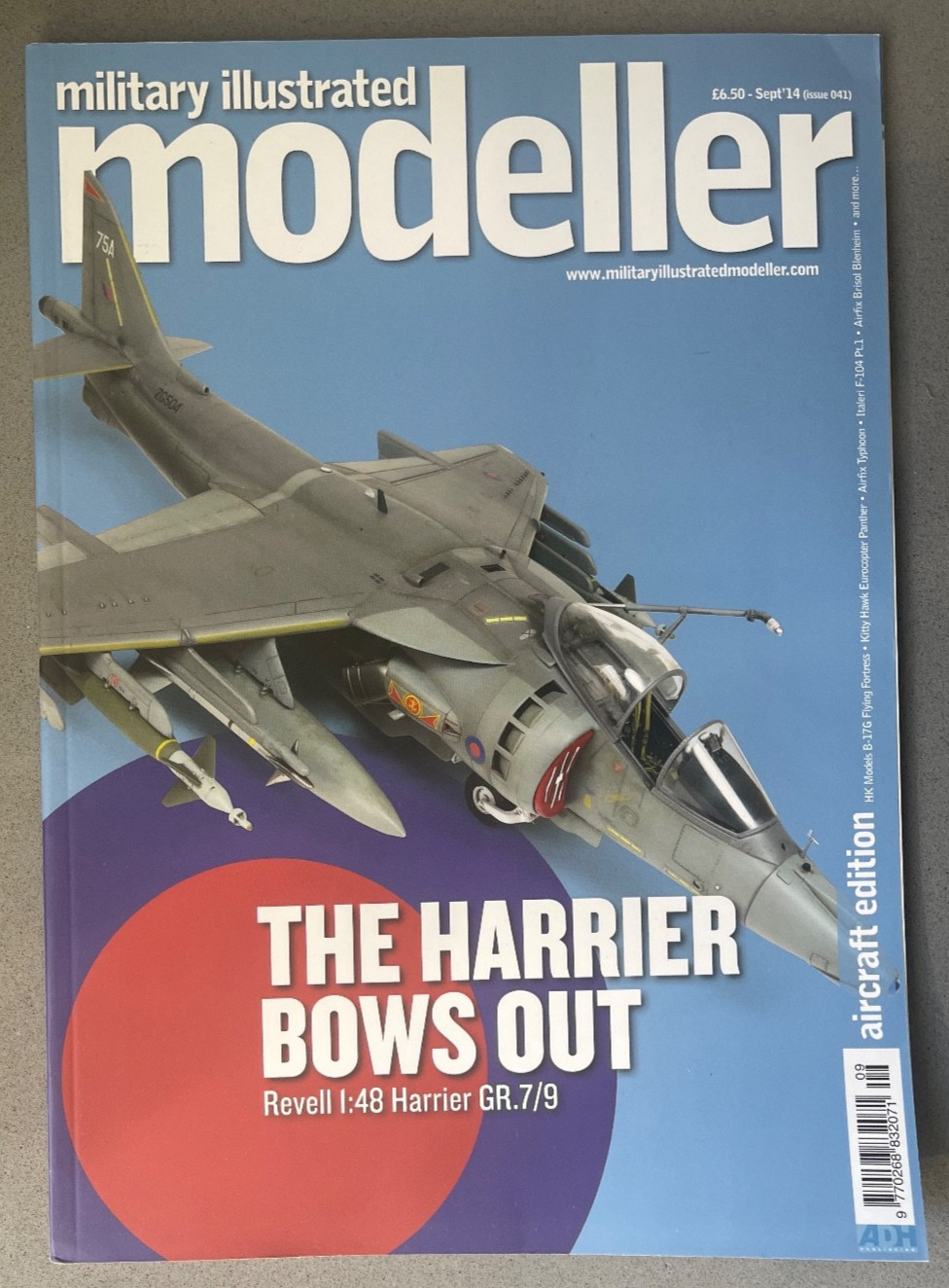 Military Illustrated Modeller Issue 41 Aircraft Edition Revell Harrier GR.7/9