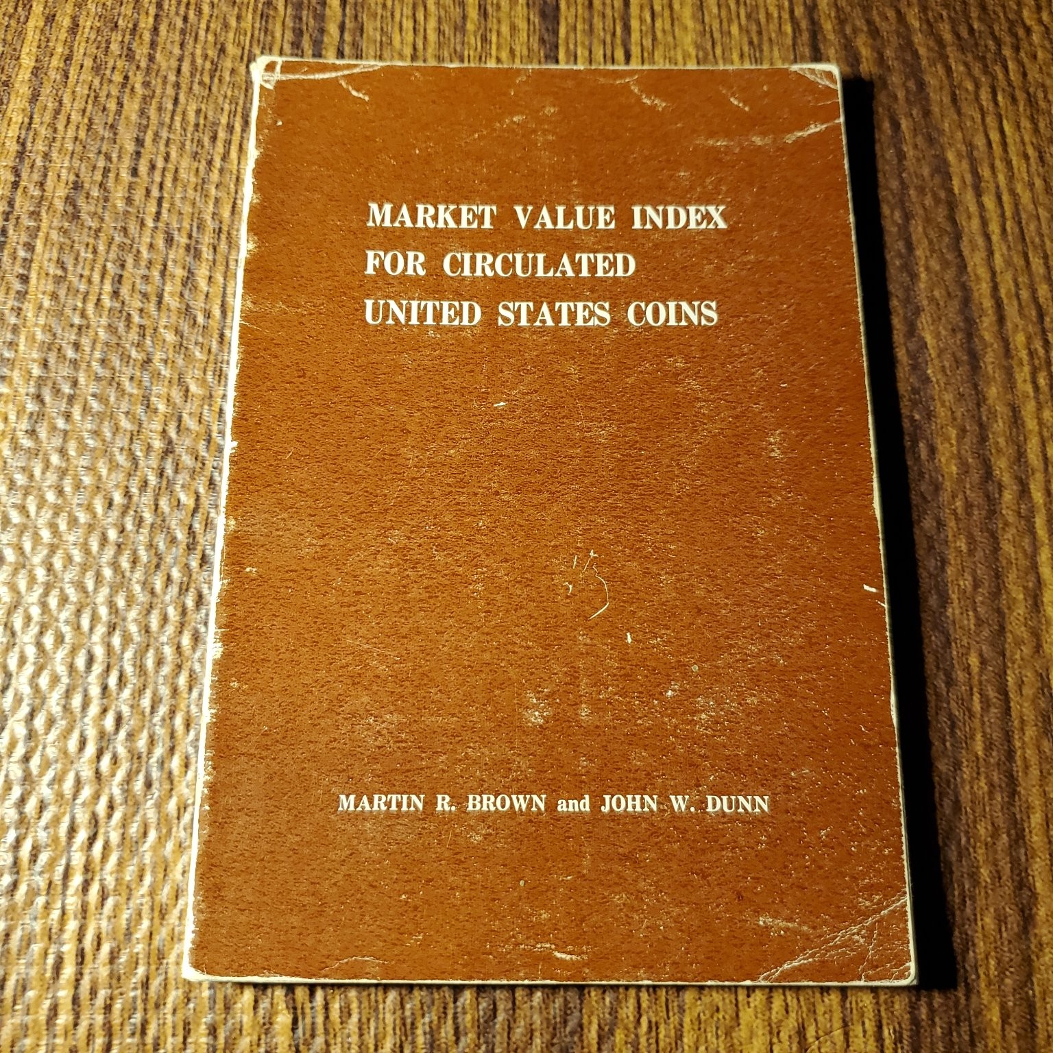Market Value Index for Circulated US Coins Brown Dunn 1961 First Printing