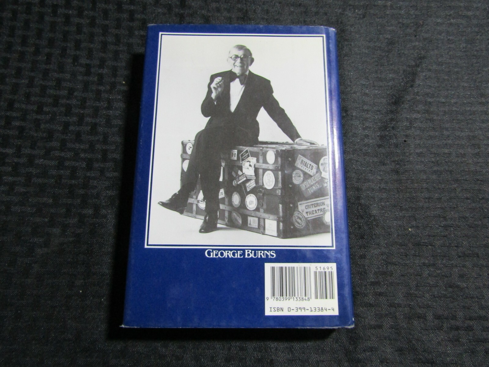 1988 GRACIE A LOVE STORY by George Burns HC/DJ FVF/VG+ Putnam’s Sons