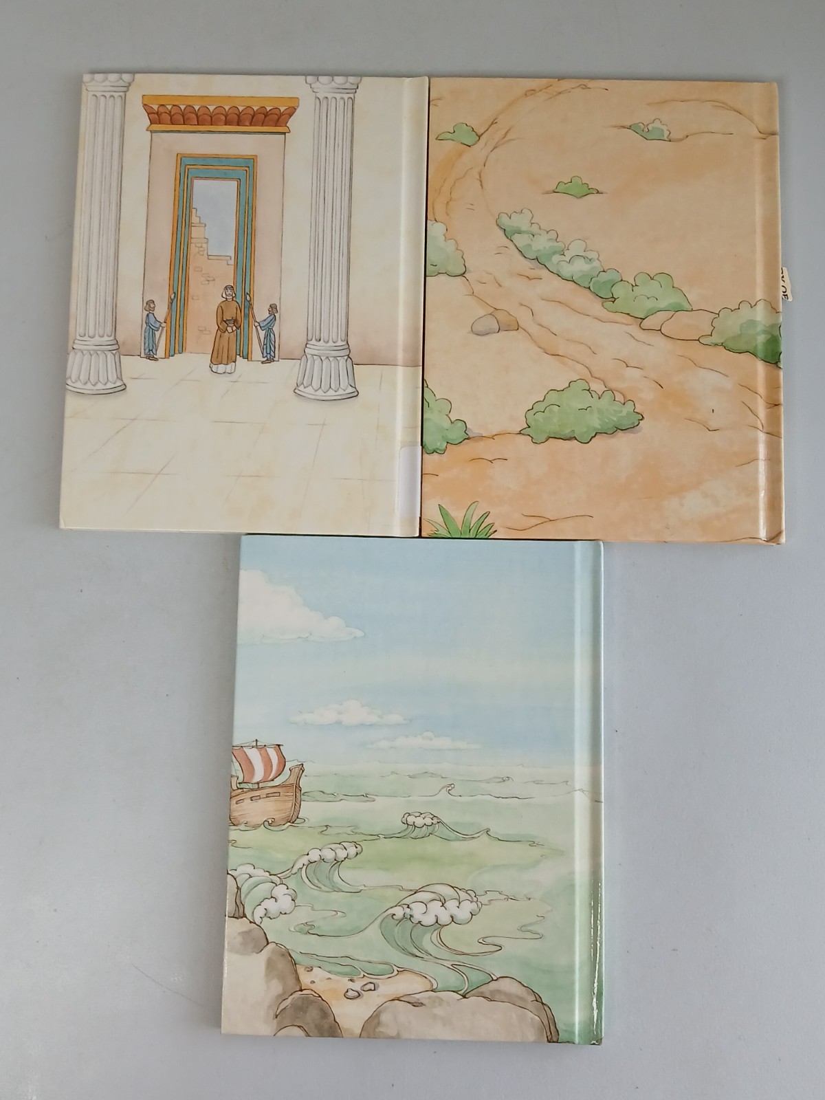 Davidson ALICE IN BIBLELAND Series Vintage 1980s HC Kids Book Lot of 14 Titles
