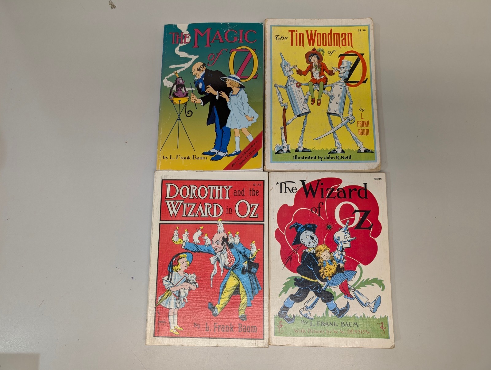 Oz Paperback Book Lot of 16 by L. Frank Baum