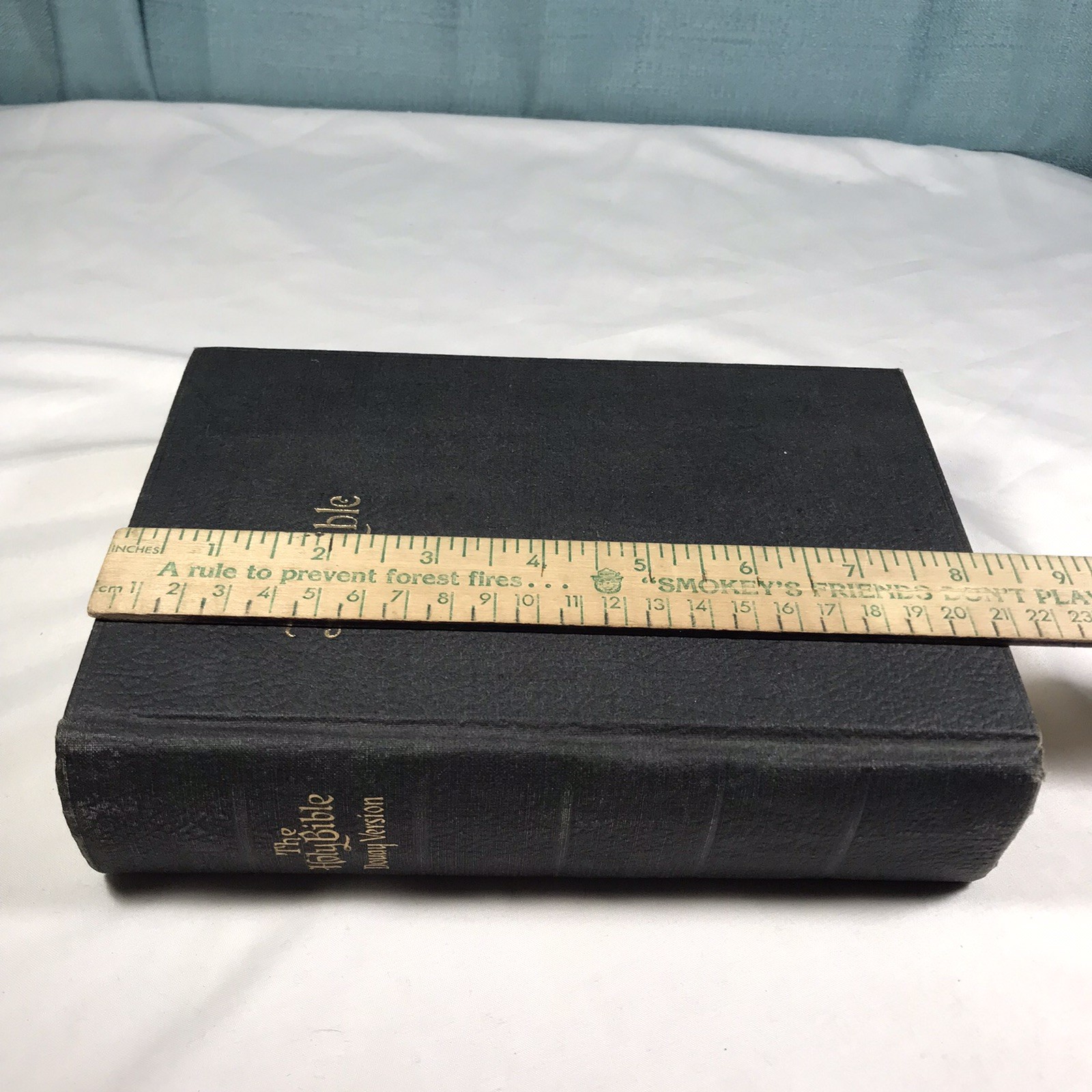 The Holy Bible Douay Version John Murphy Company Genuine Leather 1914