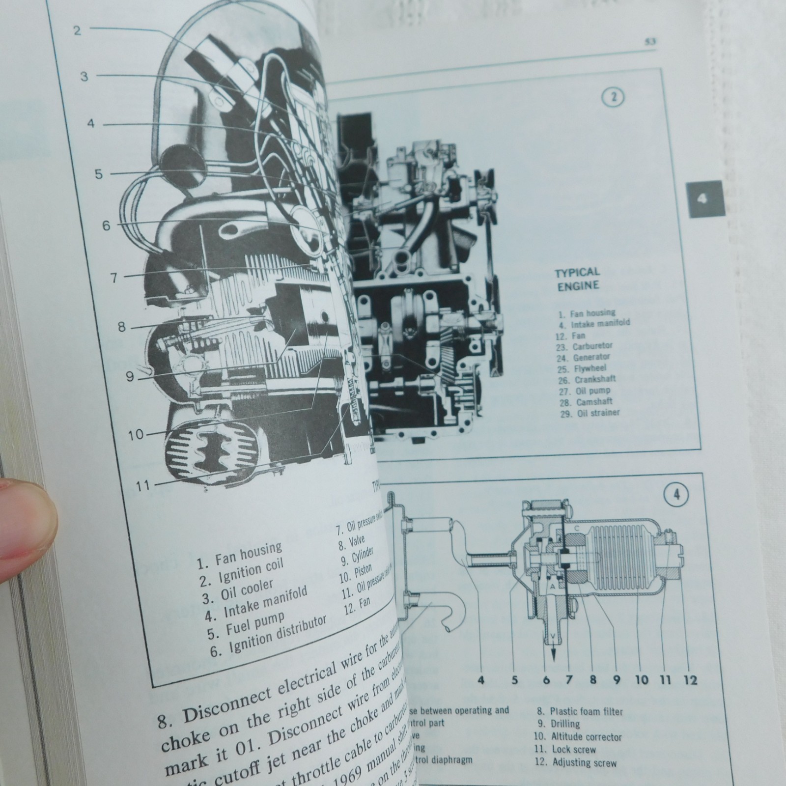 Clymer VW Beetle 1961-1979 Shop Manual (1986 publication) Repair Maintenance EUC