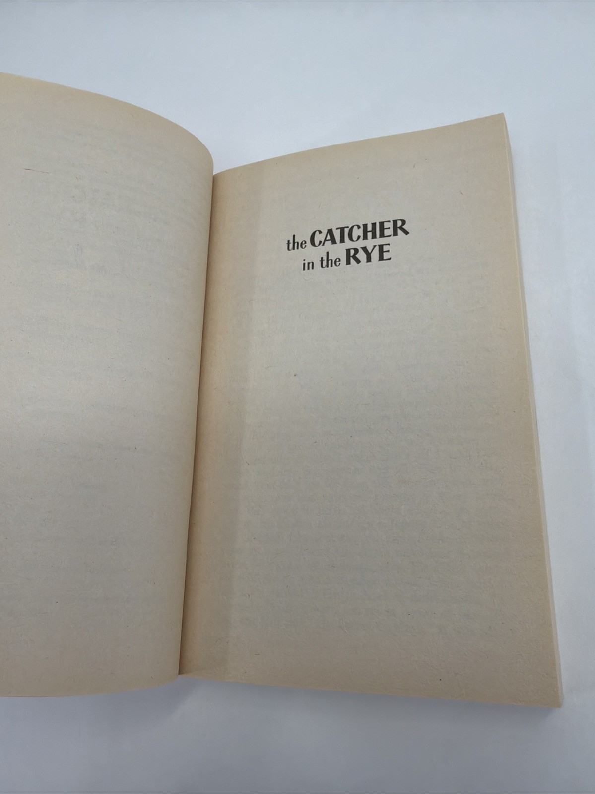 The Catcher in the Rye by J.D. Salinger