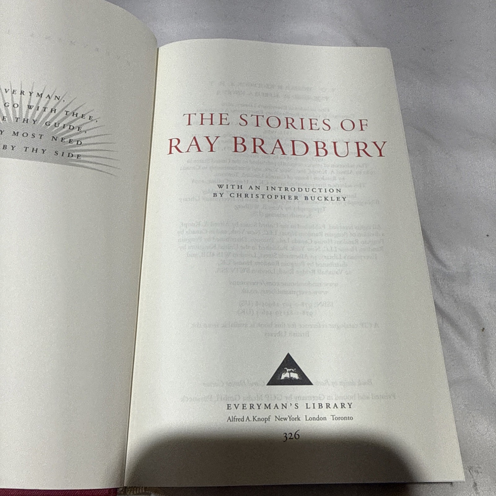 Stories of Ray Bradbury : Introduction by Christopher Buckley by Ray Bradbury…