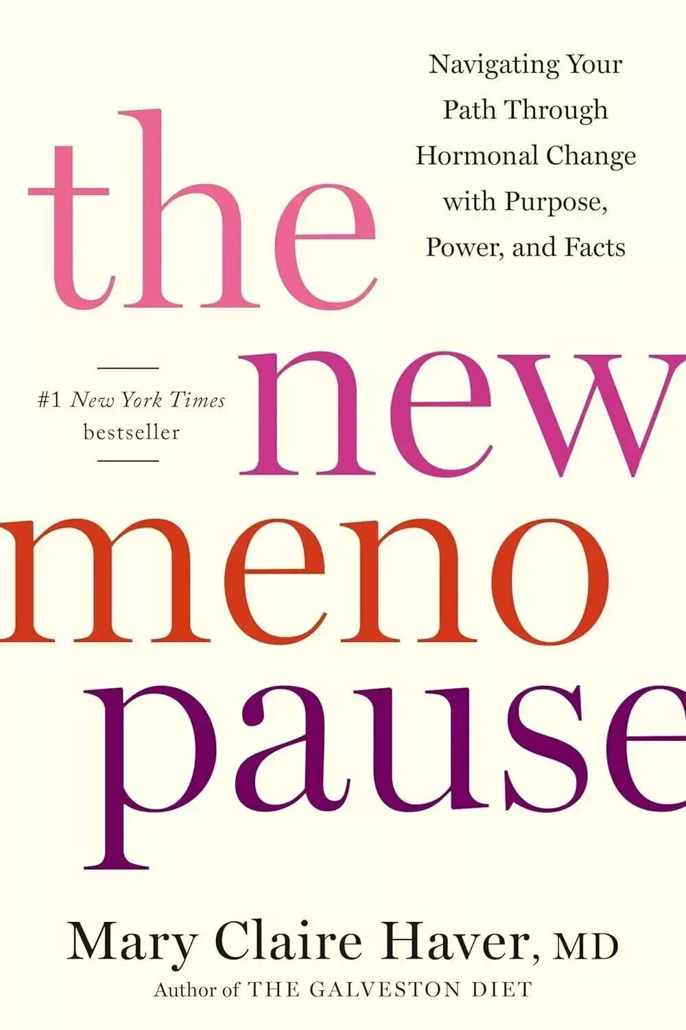 New Menopause Navigating Your Path Through Hormonal Change with Purpos USA STOCK