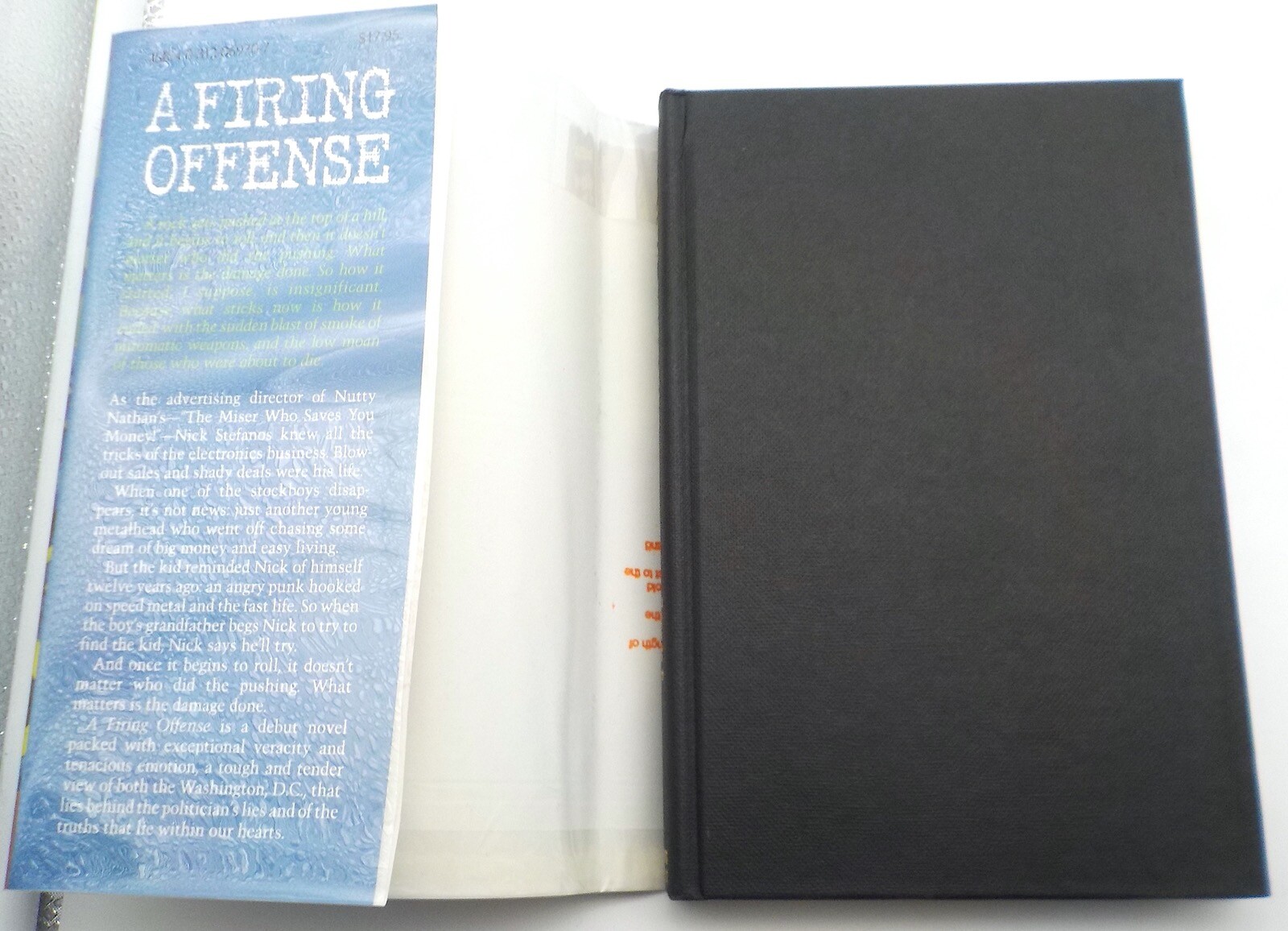 A FIRING OFFENSE George Pelecanos Signed First Edition St. Martin’s Press 1992