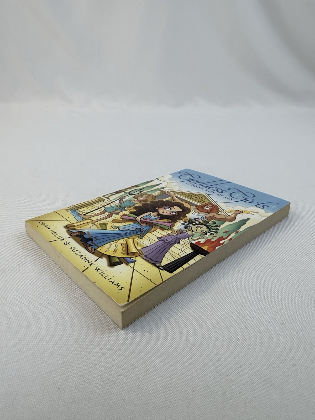 Goddess Girls Athena the Brain Joan & Suzanne 2010 Paperback Fast Ship!!