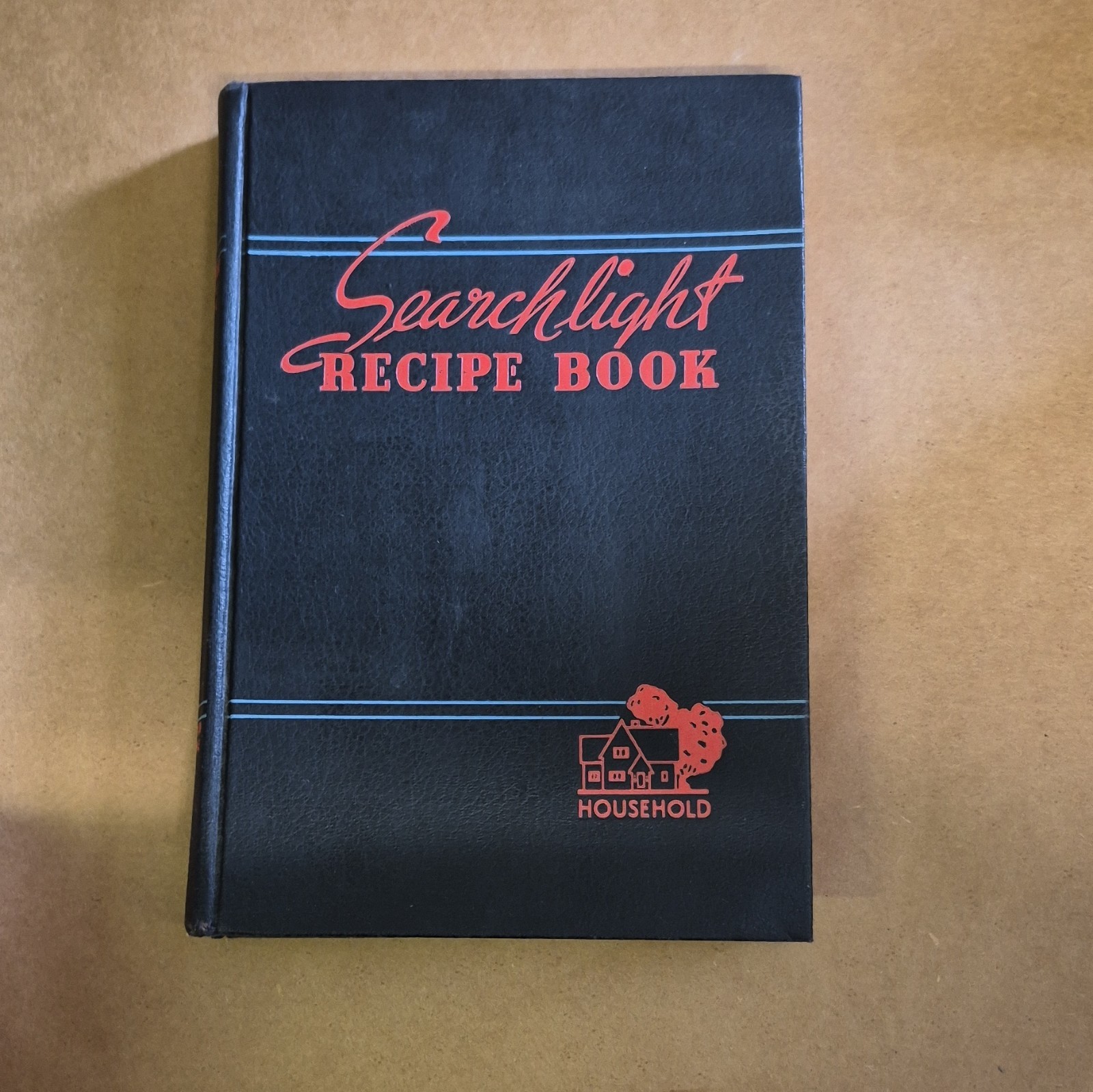 Household Searchlight Recipe Book 22nd Ed HC 1949 Illustrated Cookbook