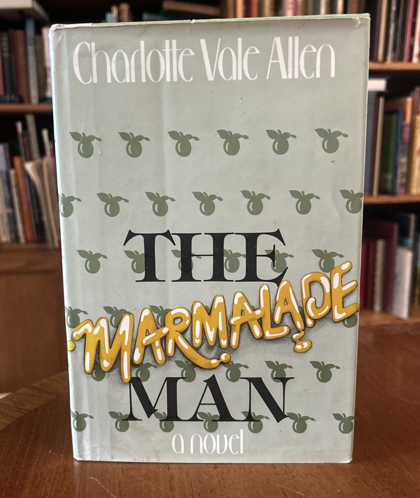 The Marmalade Man Charlotte Vale Allen 1981 E.P. Dutton 1st Printing HCDJ VG