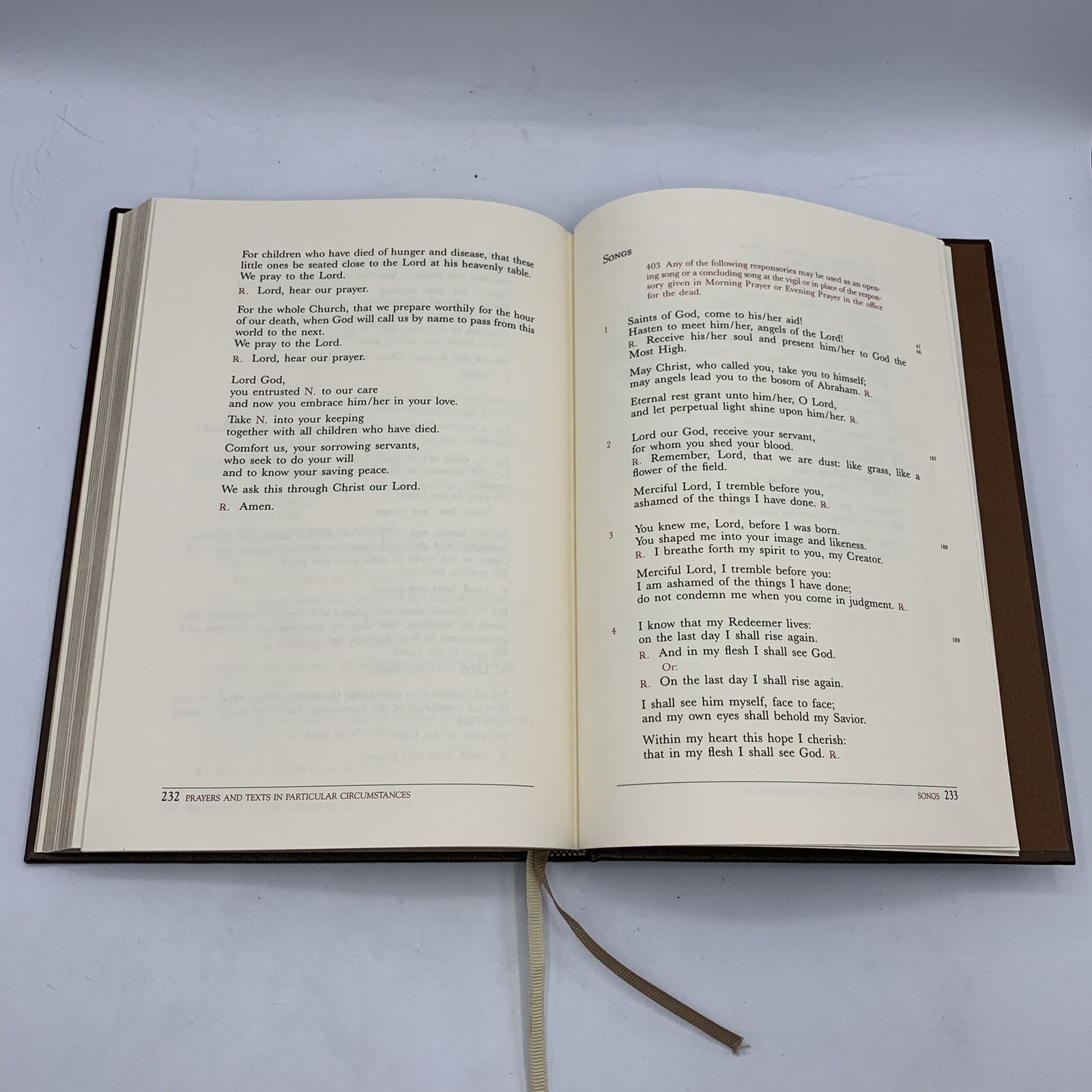 Order of Christian Funerals: Rite of Committal 1989 + Vigil & Related Rites 1990