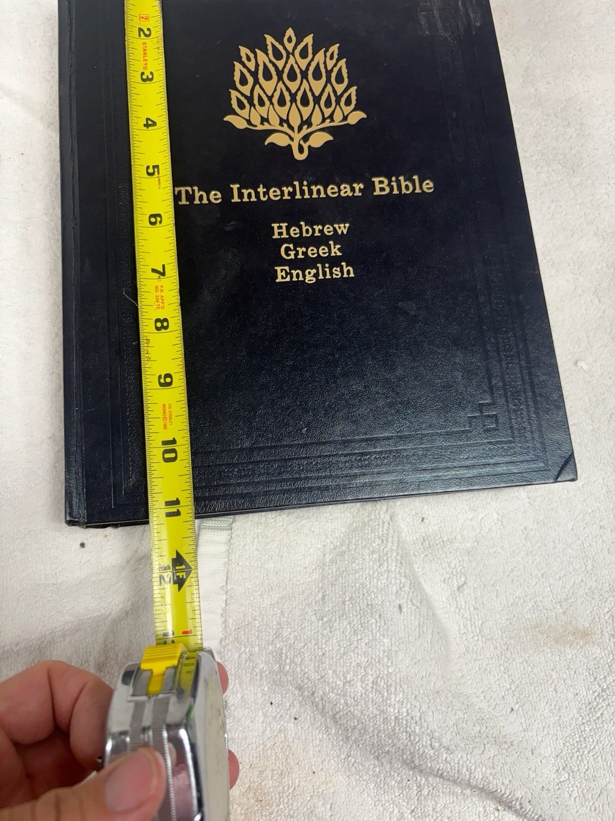 The Interlinear Bible Hebrew Greek English Jay P Green 1986 Hardcover Strongs HC