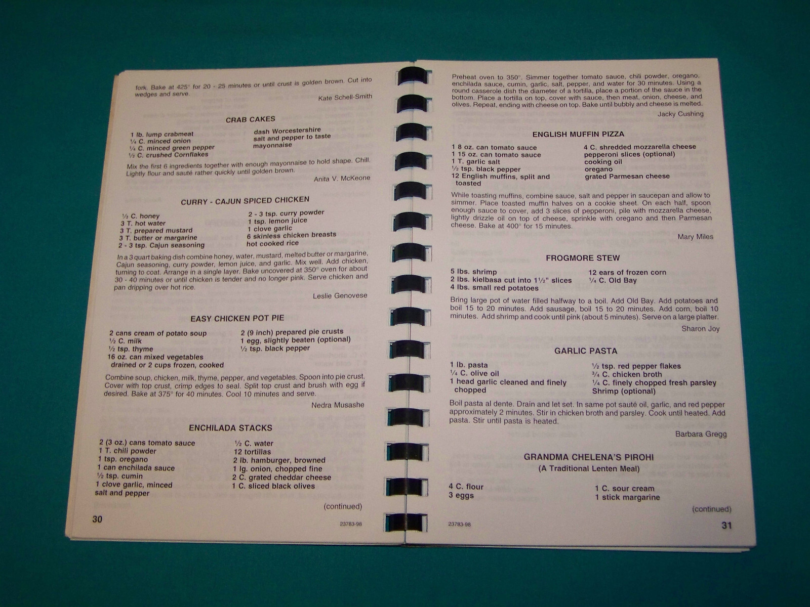 St. Francis of Assisi School Triangle, VA Cookbook 1998 Virginia