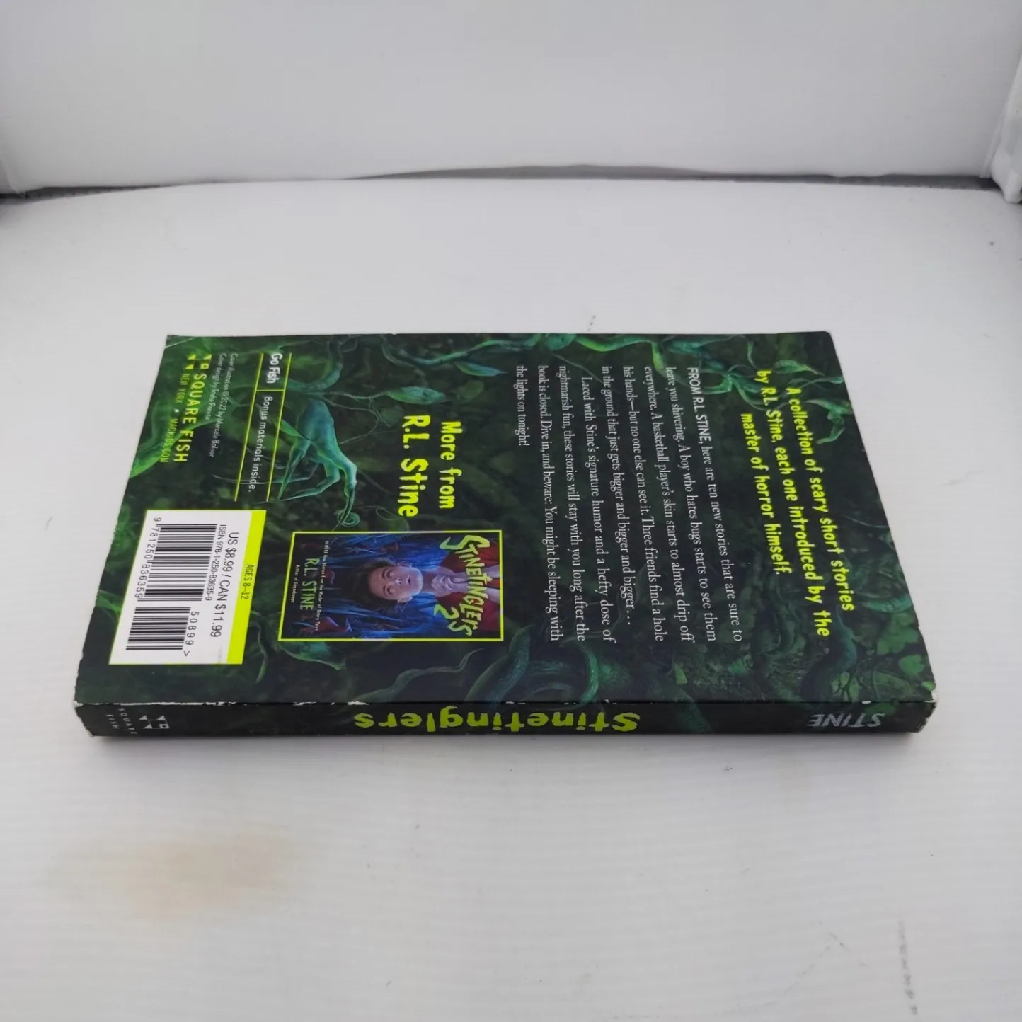 R L Stine Stinetinglers Book Collection Scary Short Stories Square Fish