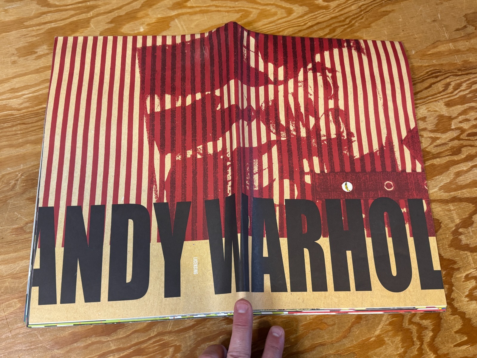 Andy Warhol by Cultura, 2005, First Edition, 30 pages tabloid-style book
