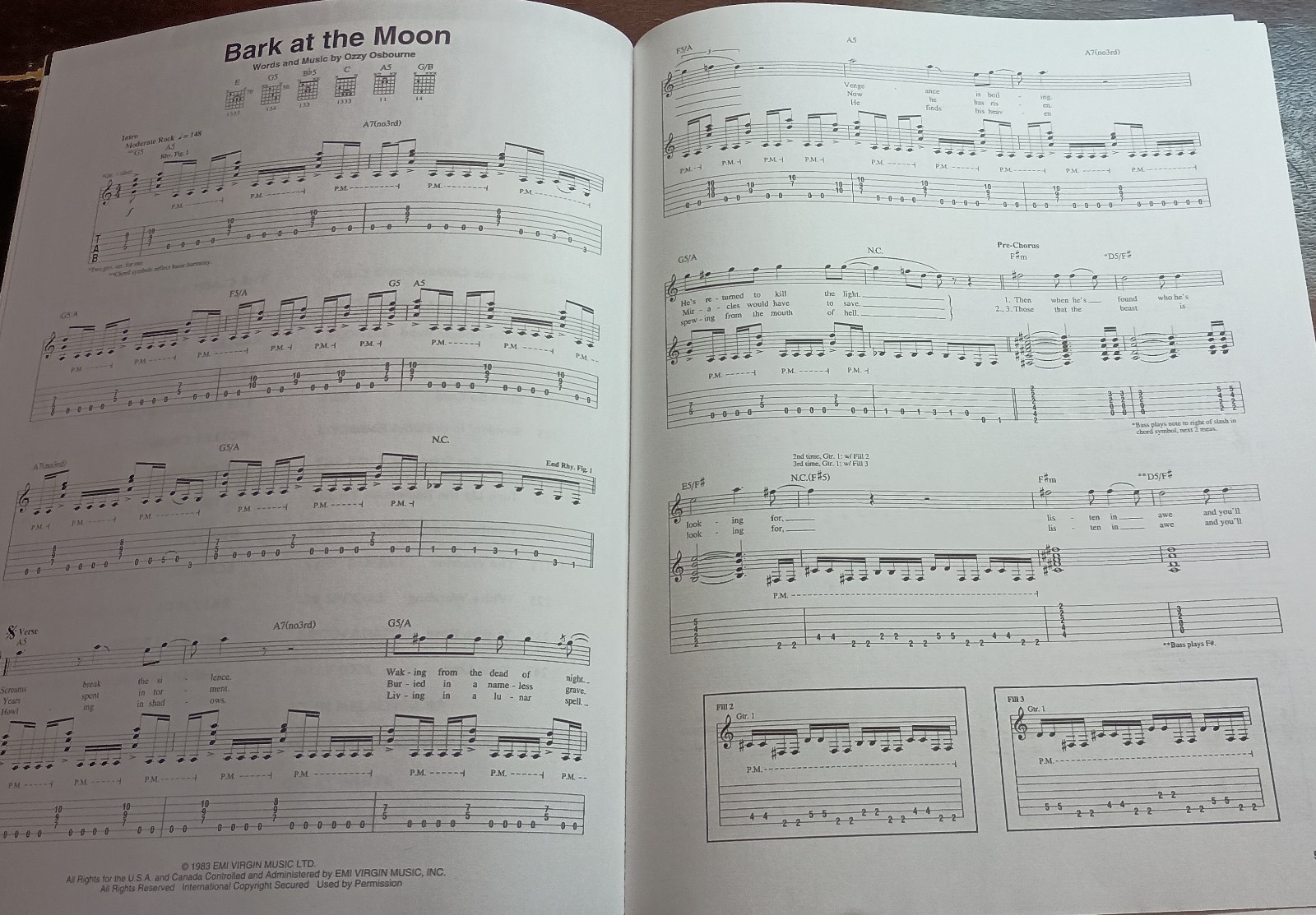 The 1980s: The Decade Series for Guitar tab book