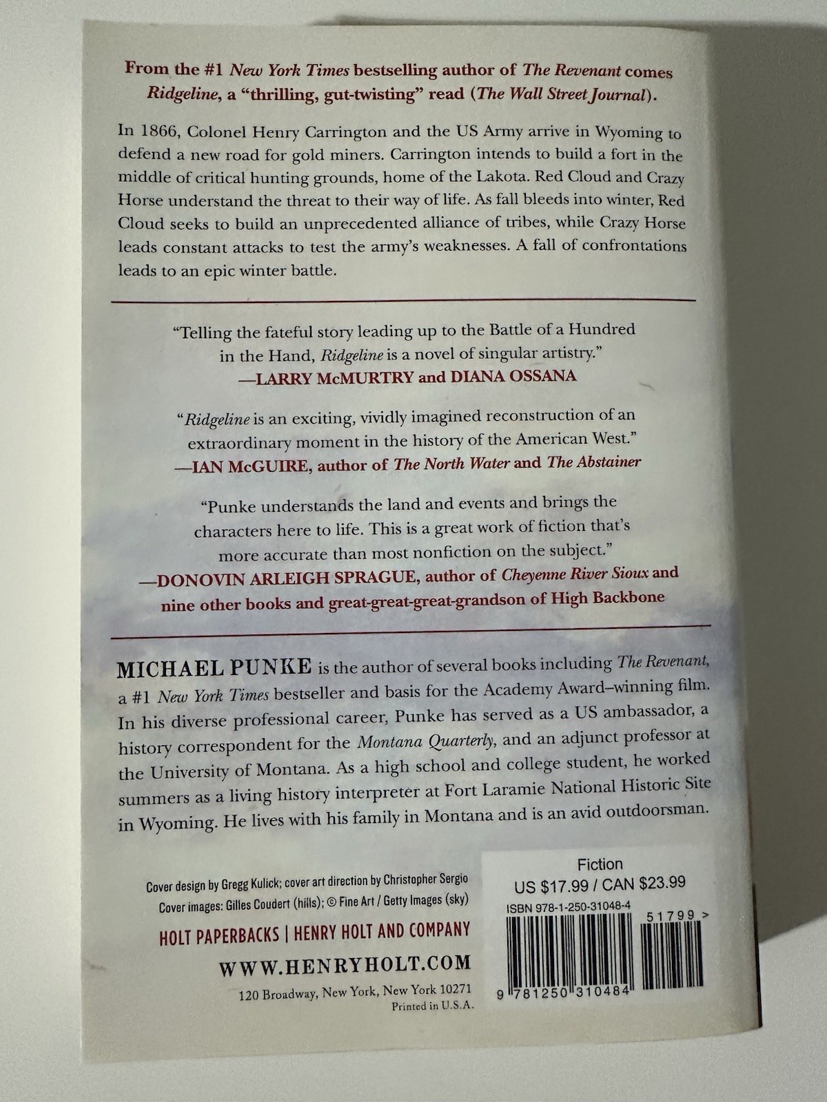 Ridgeline By Punke, Michael
