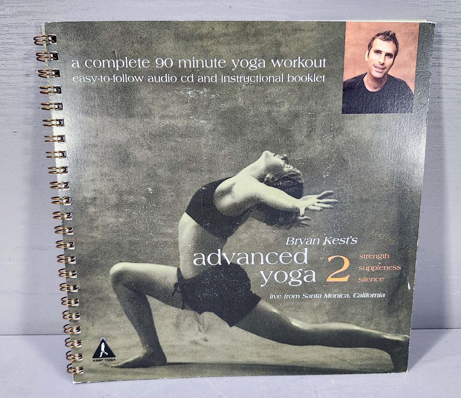 Bryan Kest’s Advanced Yoga 2 – 90 minute Workout Training Booklet w/ 2 Audio CD