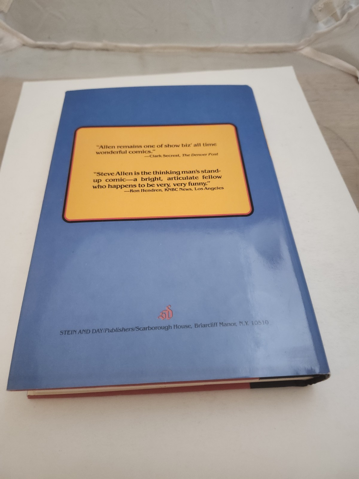 FUNNY PEOPLE by Steve Allen – Book -Signed-