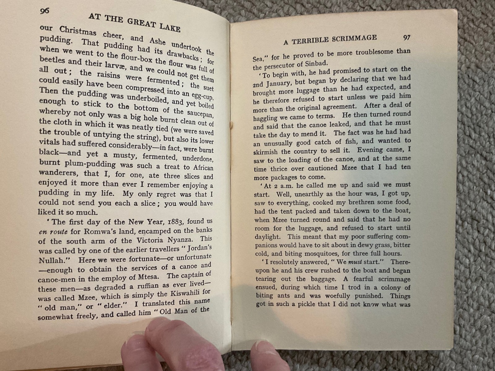 vintage Bishop Hannington book . missionary hero . W G Berry M.A. . 184 pages