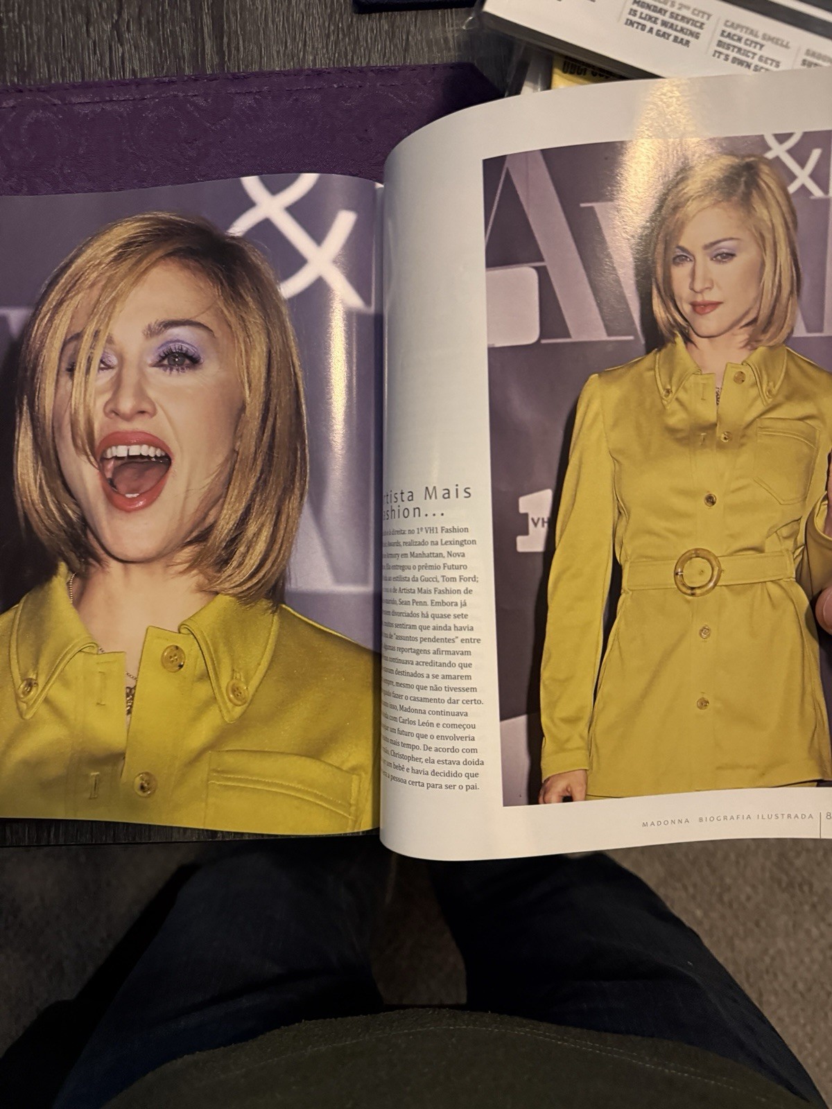MADONNA BY MARIE CLAYTON OVER 200 PAGES OF PICS VERY GOOD CONDITION SUPER RARE!!