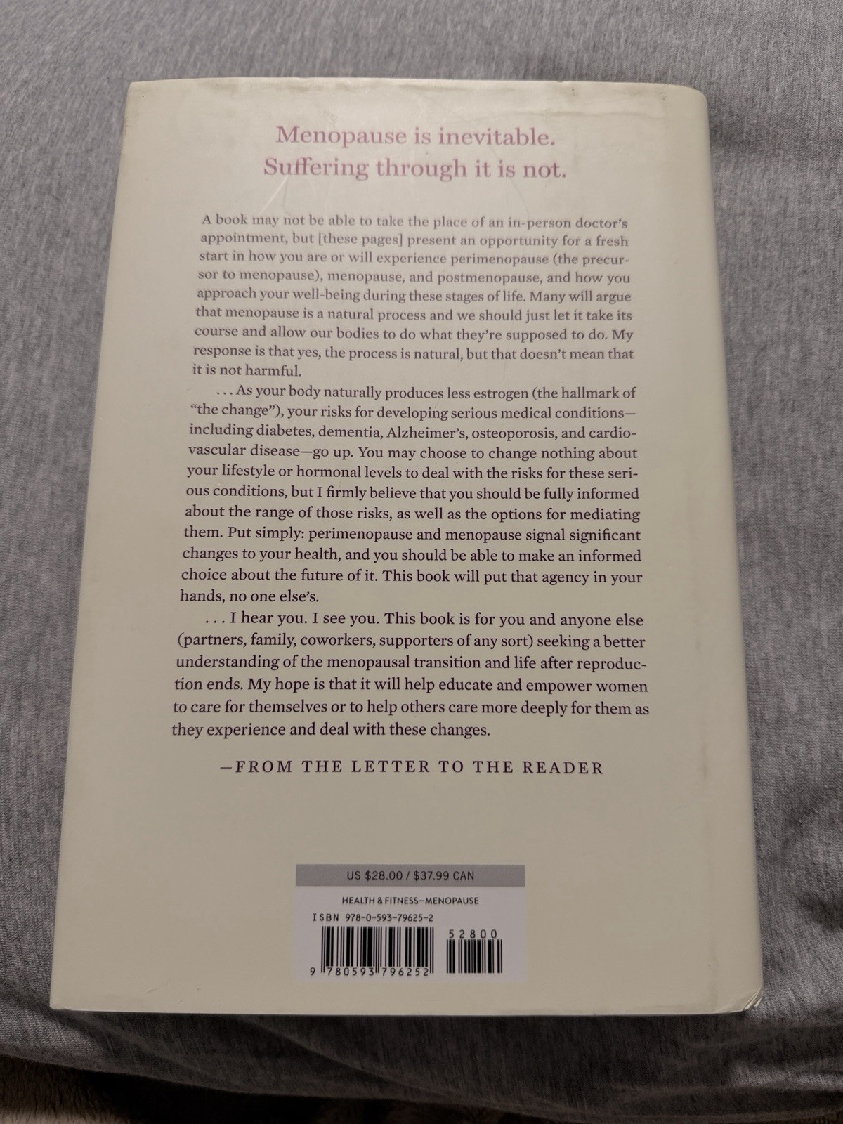 Mary Claire Haver MD The New Menopause: Navigating Your Path (2024 Hardcover)