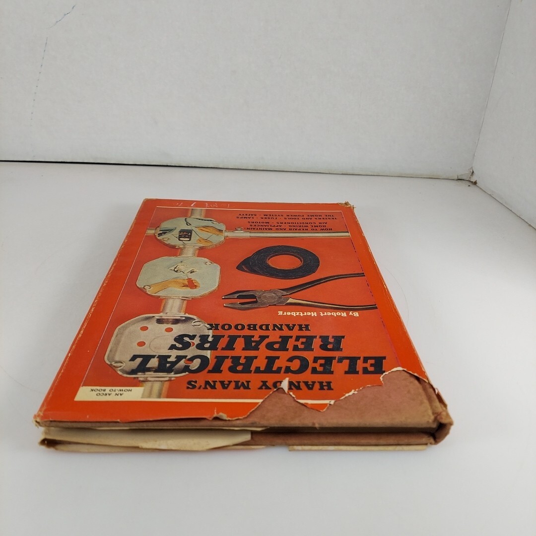 Handy Man’s Electrical Repairs Handbook by Robert Hertzberg 1955 Arco Pub. HCDJ