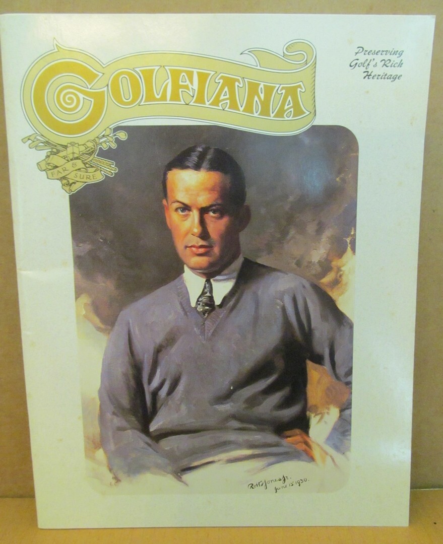 GOLFIANA MAGAZINE 1992 VOL 4 # 2 GREAT CONDITION 44 PAGES + COVERS
