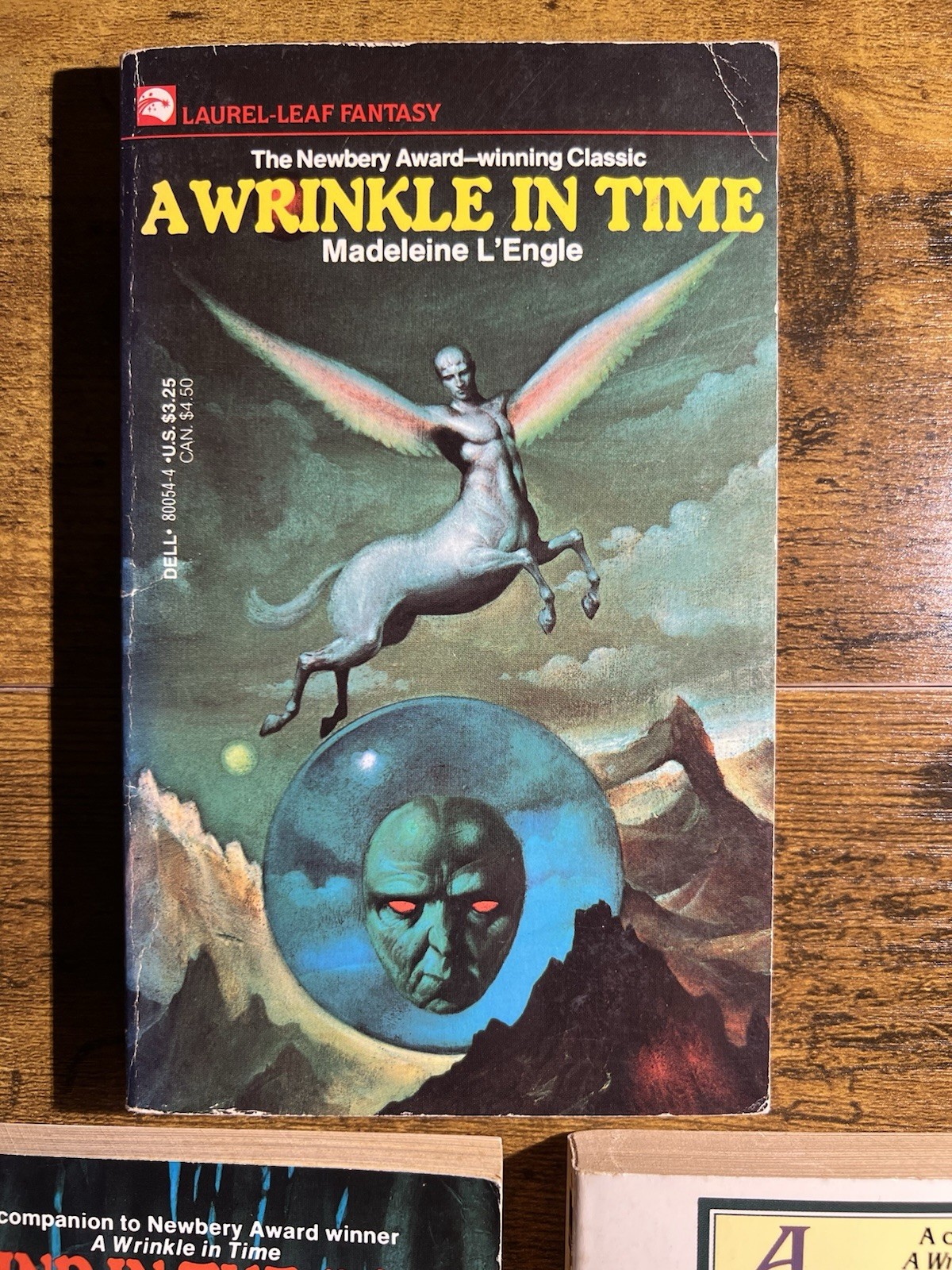 A Wrinkle in Time by Madeleine L’Engle 1976 PB Dell Laurel Leaf STRANGER THINGS