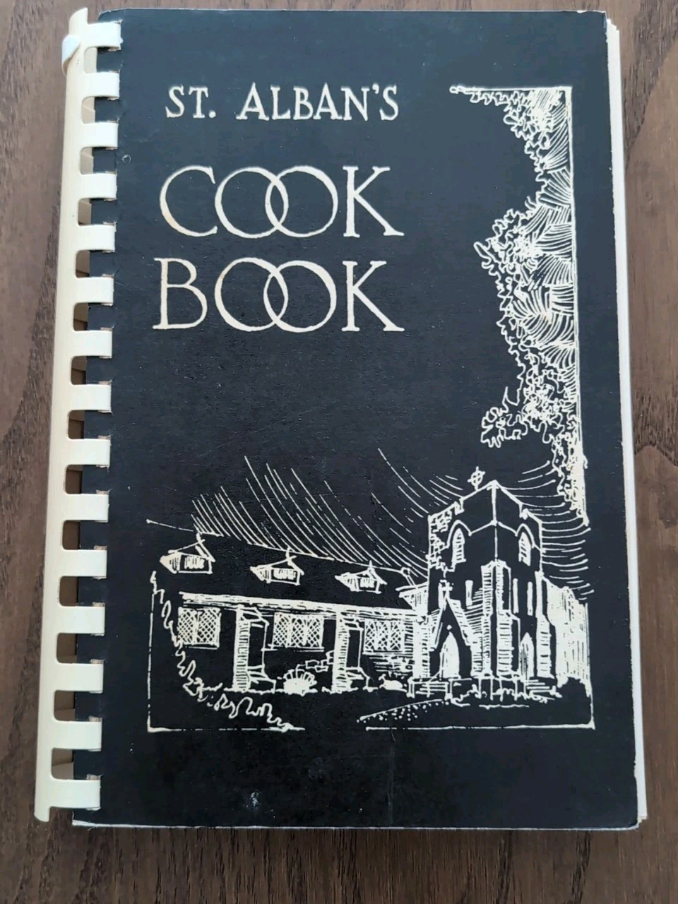 St. Alban’s Cook Book Spiral Bound 1983 Mount Saint Alban Washington DC