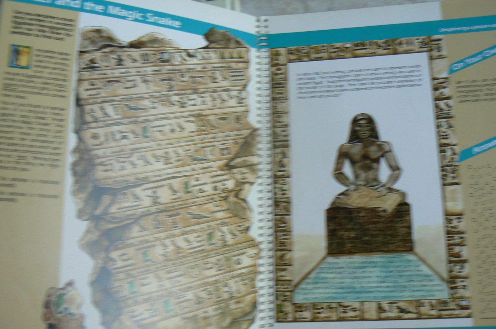Educational Insights DIGGING INTO THE PAST,BrainBoosters,spiral LN! 32-pages