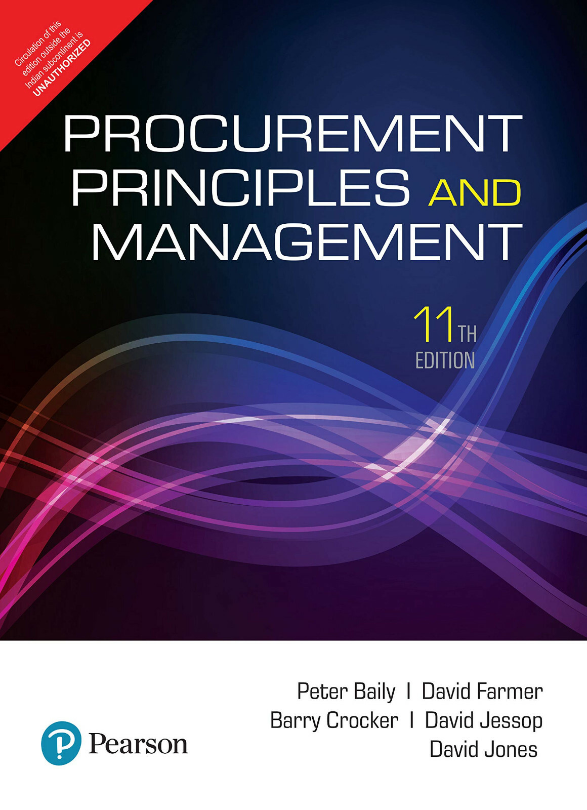 Procurement, Principles and Management by Peter Baily 11th INTL ed 9789352868322