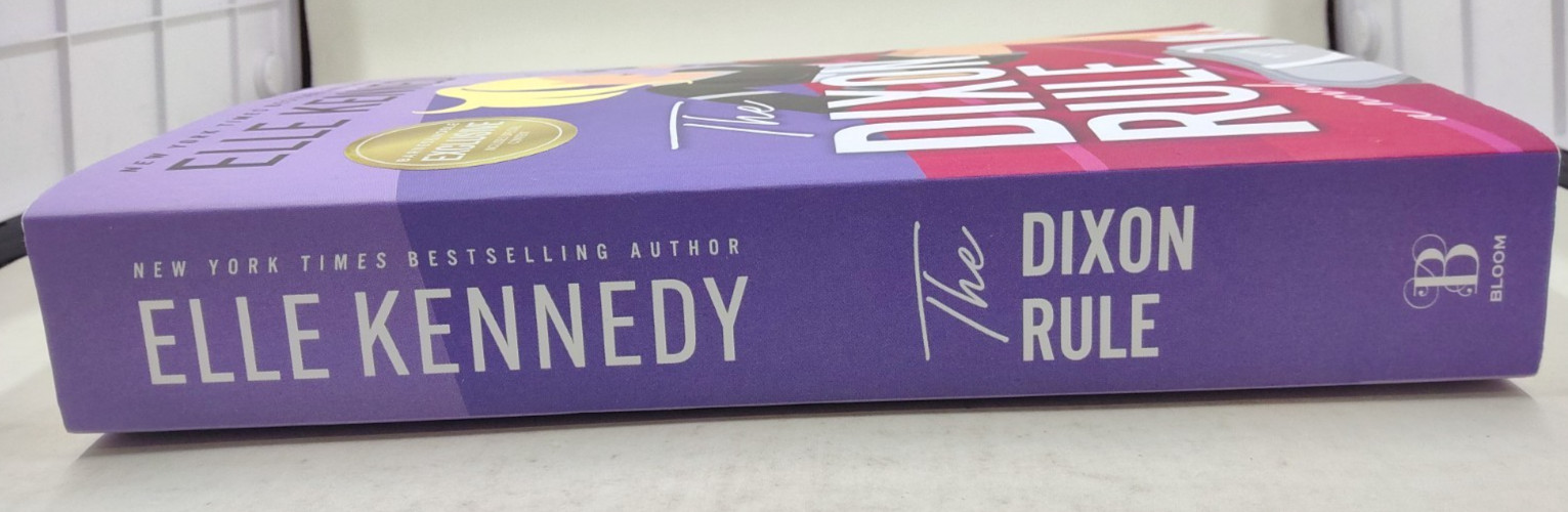 The Dixon Rule by Elle Kennedy 1st Print Barnes & Noble Exclusive PB 2024