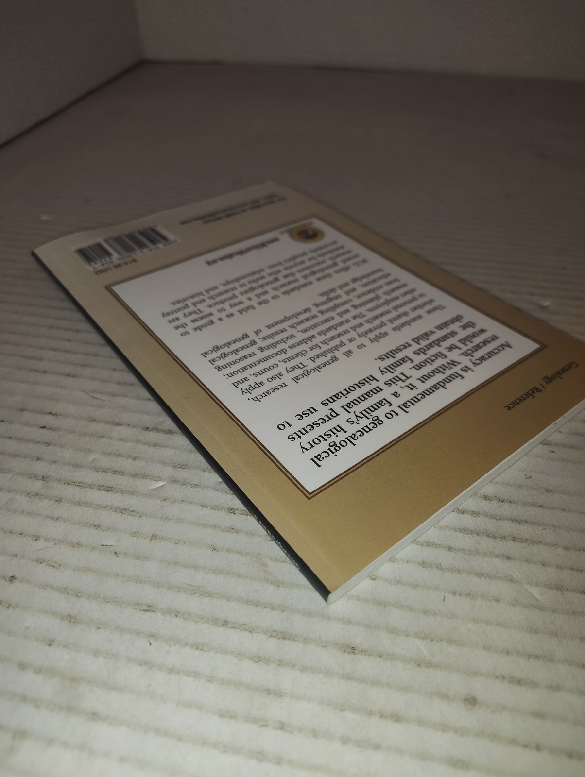 Genealogy Standards 50th Anniversary Edition Board for Certification of Genealog