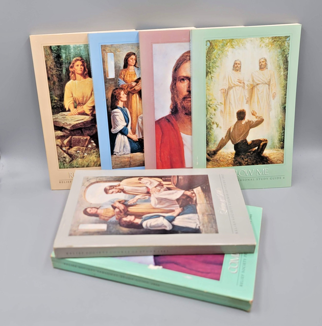 Vintage Relief Society Personal Study Guide Lot 1980’s Latter Day Saints Mormon