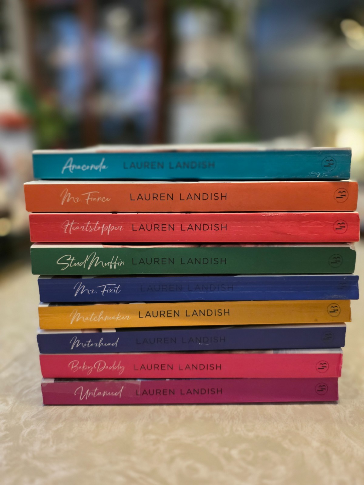 9 Lauren Landish Novels The Irresistible Bachelor’s Series Anaconda, Mr. Fixit