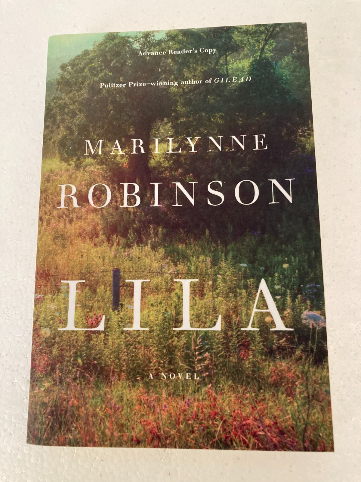 Marilynne Robinson Lot: Gilead, Home, Lila Advance Reader’s Copies ARCS